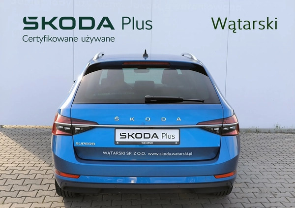 Skoda Superb cena 174900 przebieg: 12200, rok produkcji 2023 z Czarna Białostocka małe 232